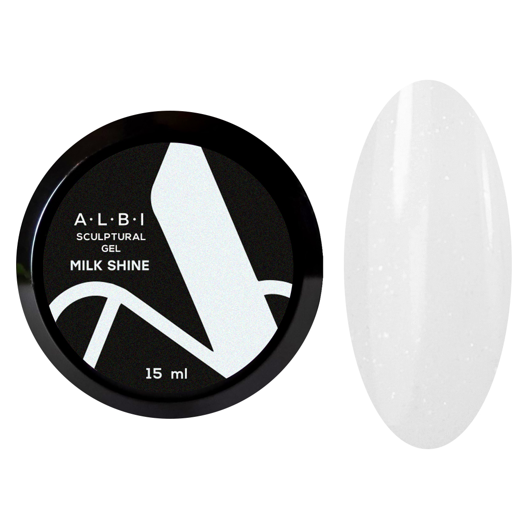 Sculptural jel ALBI SHINE MILK
