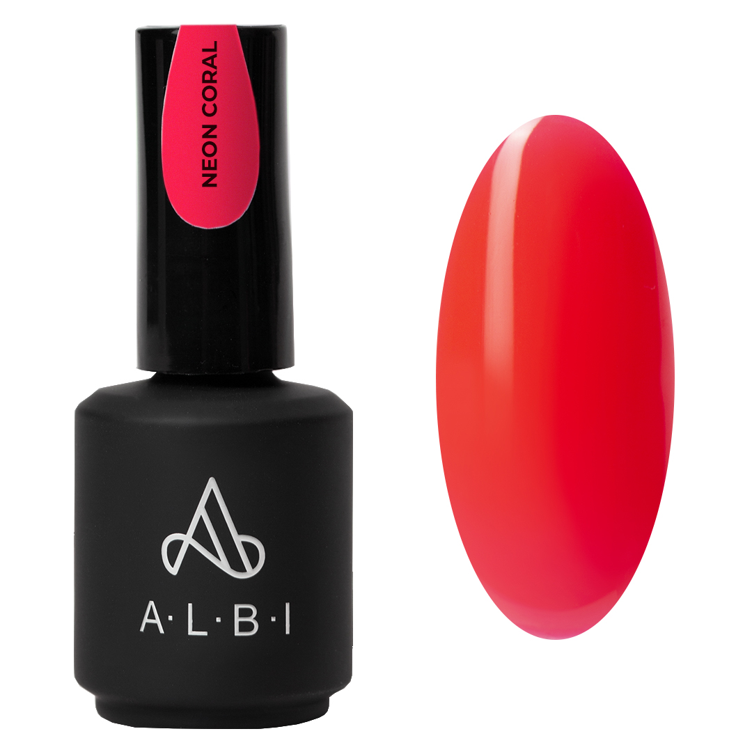 Base Coat NEON Coral