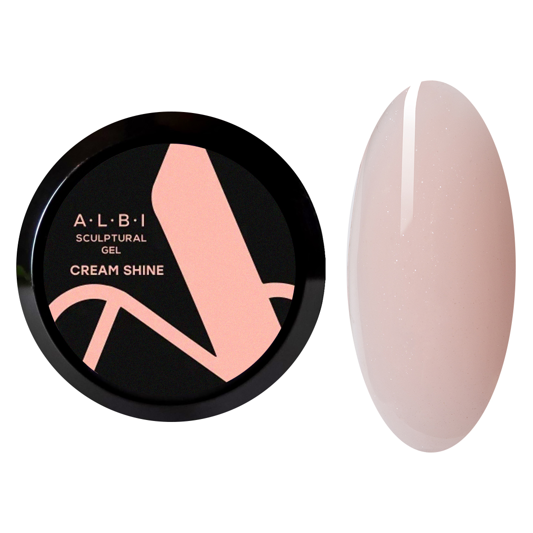 Sculptural jel ALBI SHINE krem