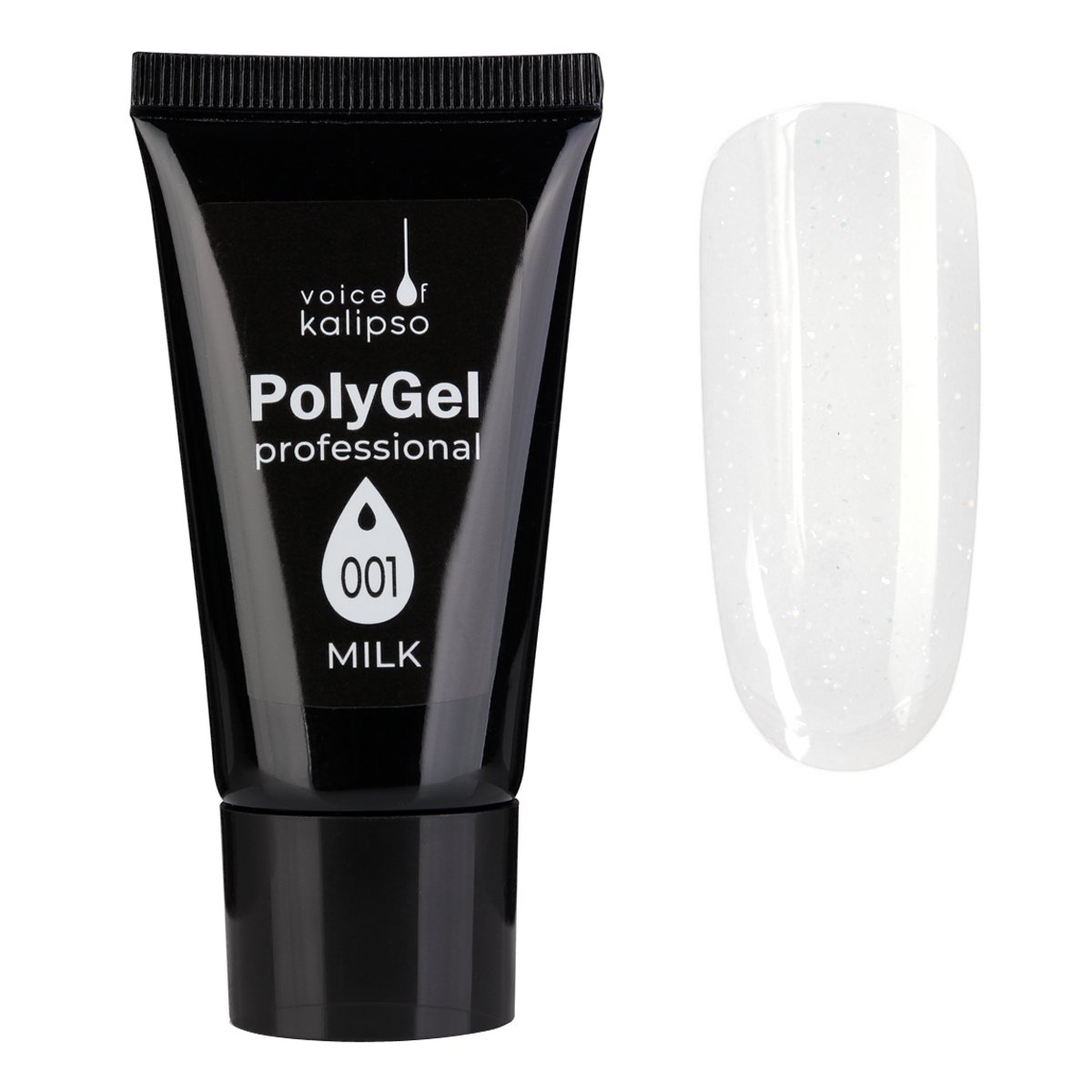 Polijelʹ molochnyy s shimmerom MILK No.001, 30 ml