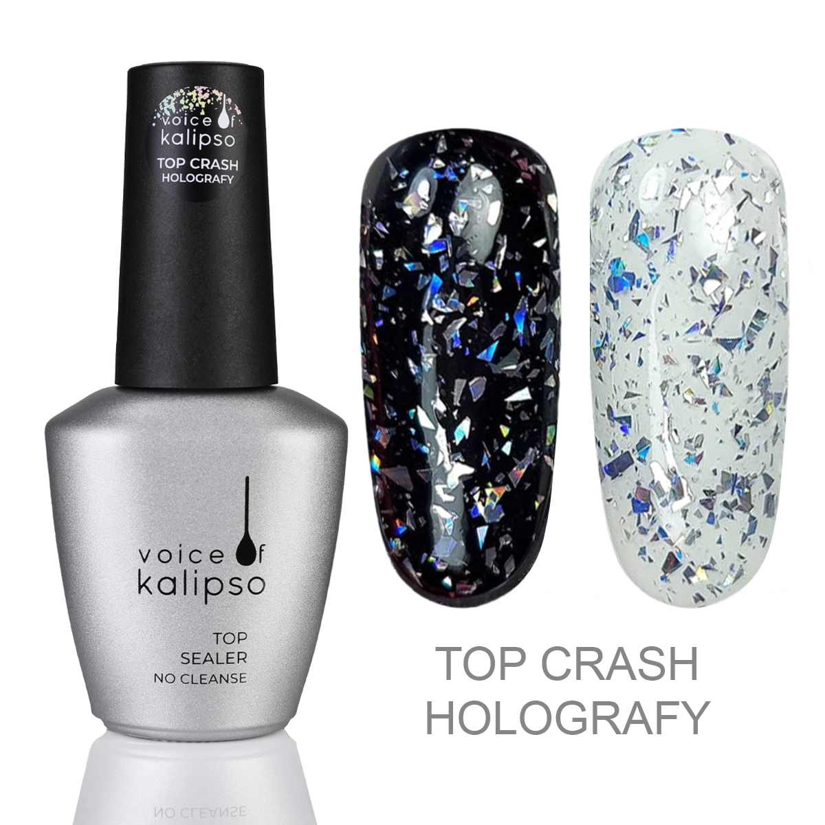 üst BEZ LIPKOgO SLOYA üst CRASH HOLOgRAFY, 10 ml