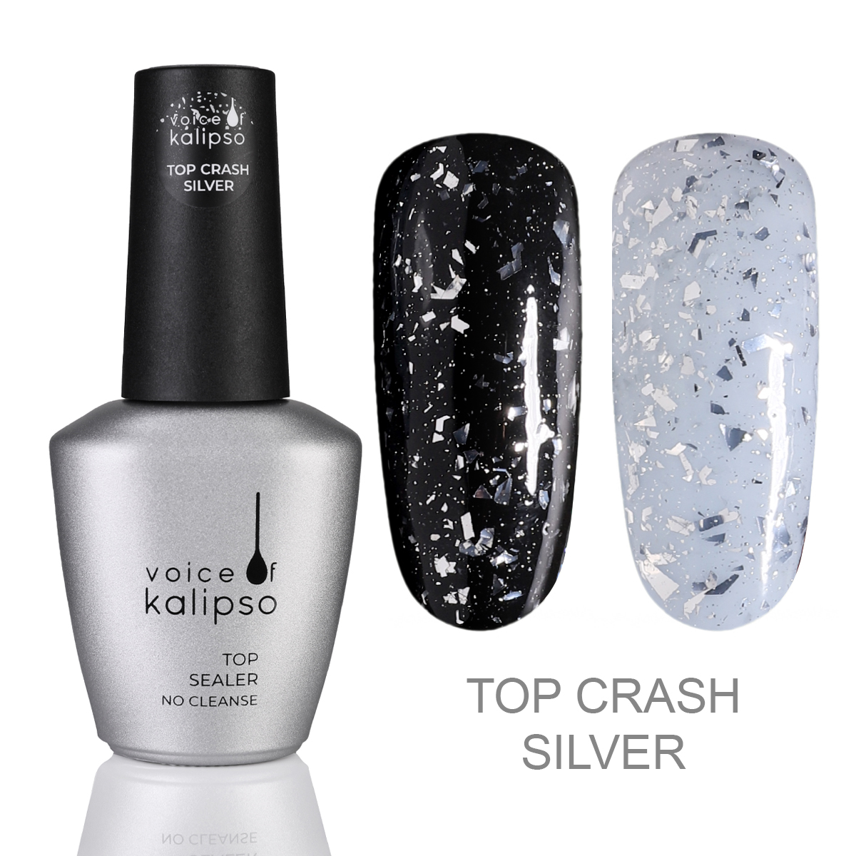 üst BEZ LIPKOgO SLOYA üst CRASH gümüş, 10 ml
