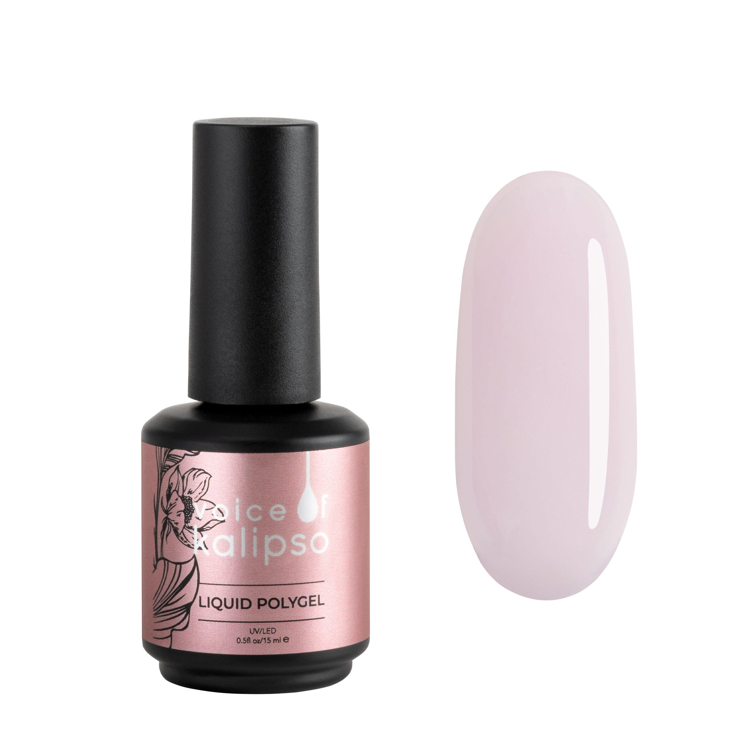 Zhidkiy polijelʹ rozovyy pembe Pudra 04, 15 ml