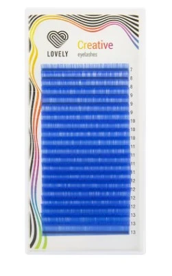 Lashes azure (azure) Lovely - 20 lines - MIX (Clearance)