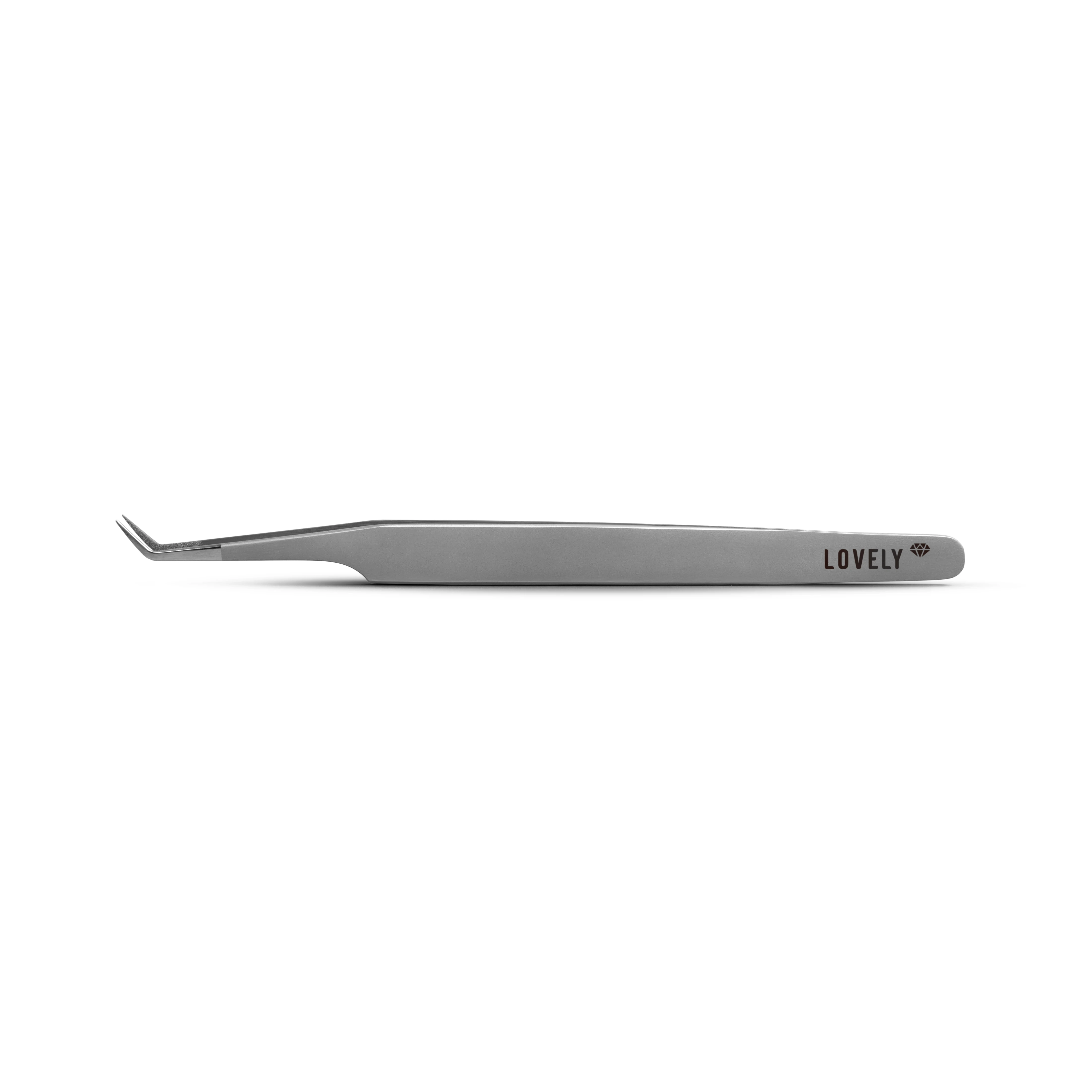 Extension tweezers resnits Lovely, series Diamond, type L 7 mm (Clearance)