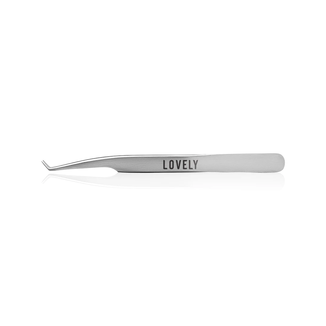 Kirpik uzatma cımbızı resnits Lovely "Soft" myagkiy, tip L 5 mm (İndirimli)