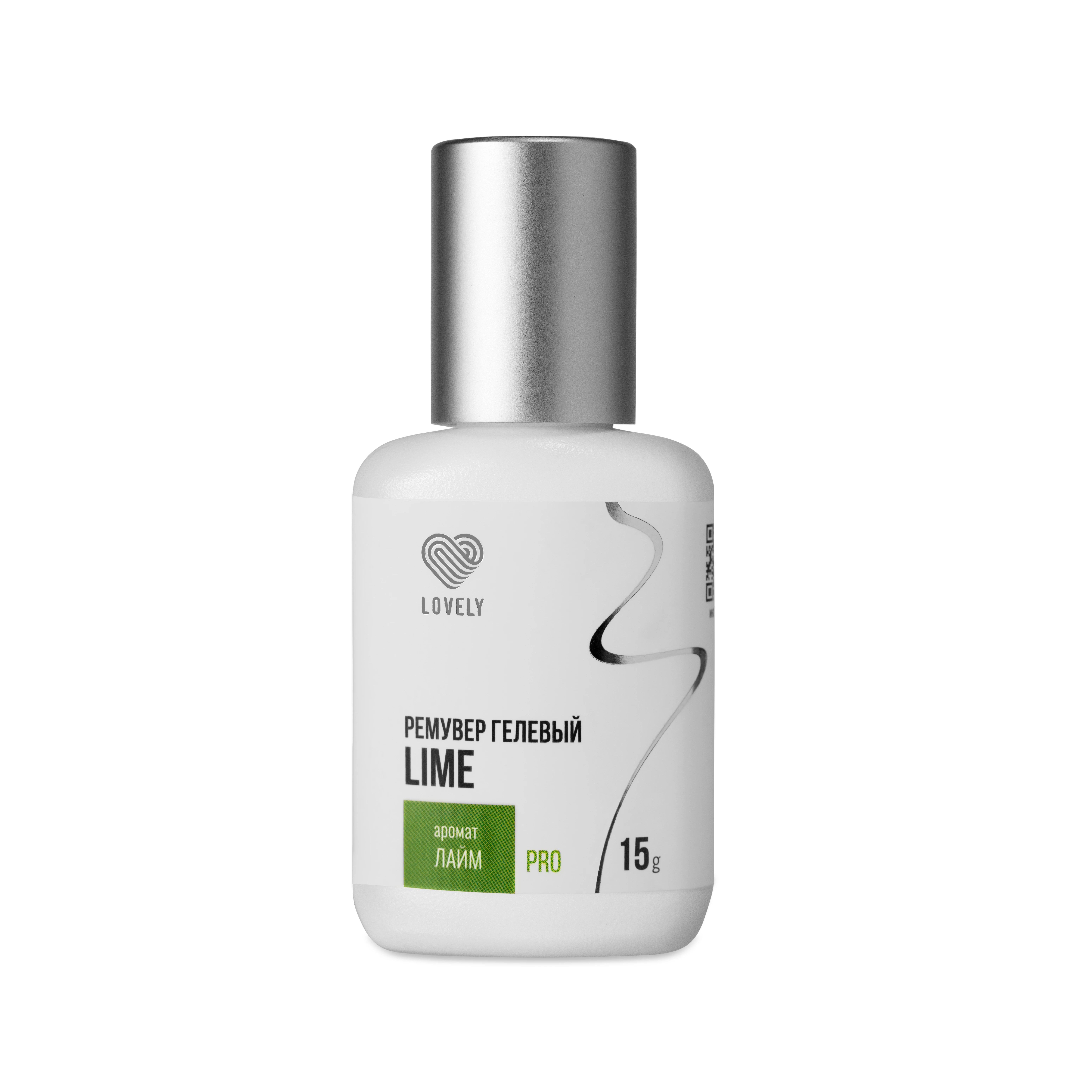 Çıkarıcı jel LOVELY "Lime" aroma laym, 15g