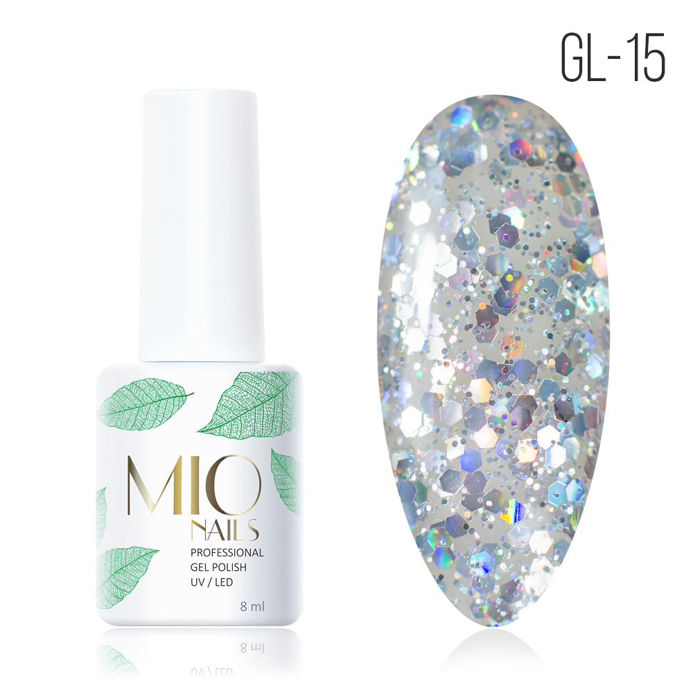 Gel Polish. GL-15. Feyeriya bleska