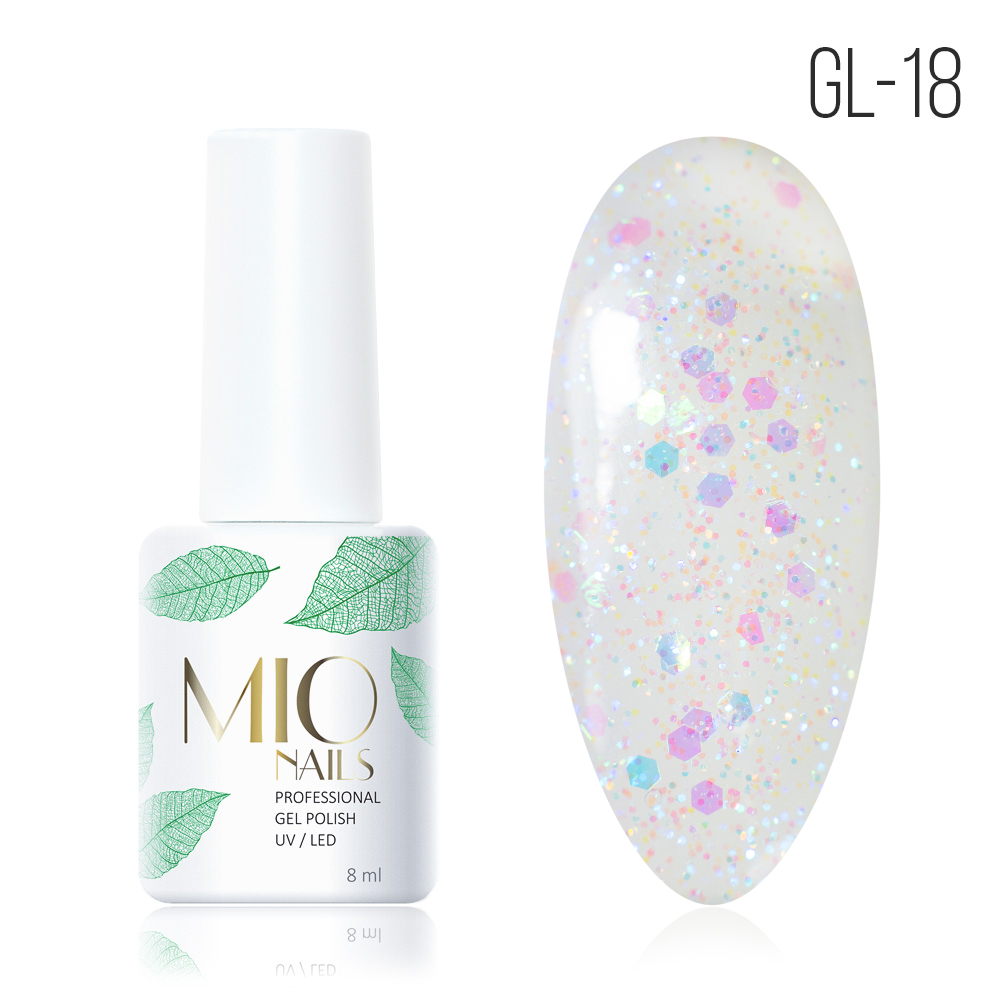 Gel Polish. GL-18. Nezhnyye bliki