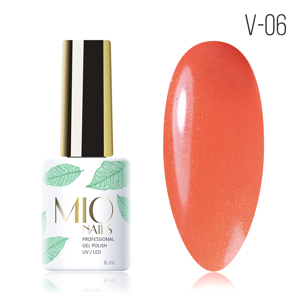 Gel Polish. V-06. Ryabinovyye busy