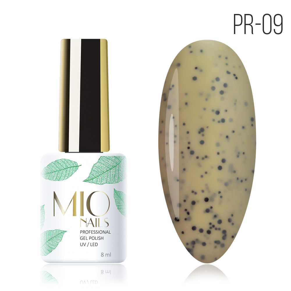 Gel Polish. PR-09. Pretty Dots No. 09