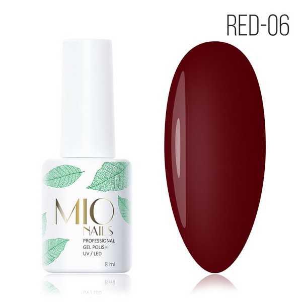 Gel Polish. Kollektsiya «RED» # 06, 8 ml