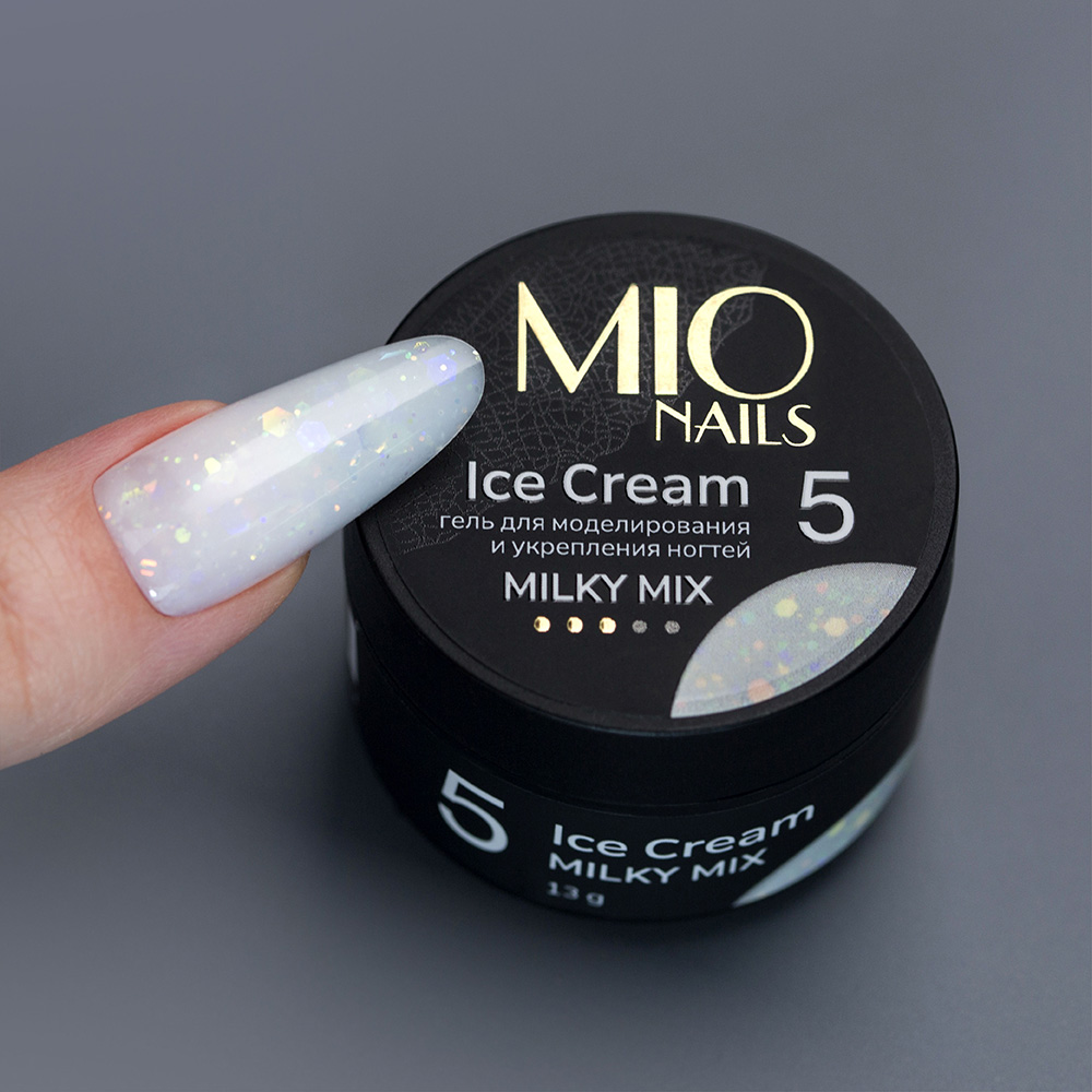 Gelʹ ICE CREAM GEL - MILKY MIX # 05 - 13 g
